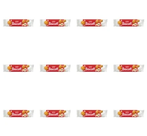 Biscoff ciastka z kremem waniliowym 110g X12