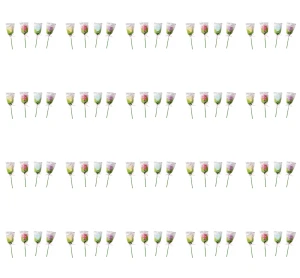 Sweet'nFun TULIP MALLOW POP 3D - MARSHMALLOW Pianka do jedzenia róża 25 g X20