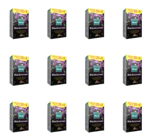Dilmah Blackcurrant [20 + 5 x1,5g] X12