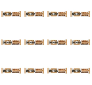 Oshee Wholenut Bar Peanut Butter Milk Chocolate 40g X12