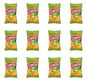 Crunchips GREEN ONION 130G X12