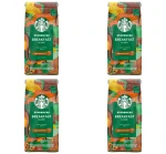 STARBUCKS Breakfast Blend Medium Roast 100% Arabica 450 g X4