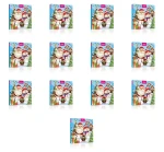 Pomorzanka Puzzle Praliny z czekolady mlecznej z nadzieniem mlecznym 120g X13