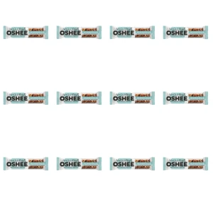 Oshee Wholenut Bar Nut & Salt Milk Chocolate 40g X12