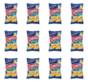 Crunchips X-Cut SALTED 130G X12