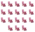 Sweet'nFun Barbie Plastic Hearts Serce niespodzianka z cukierkami 12 g X18