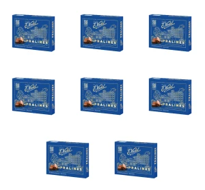 E.Wedel Praliny z czekolady mlecznej nadziewane 200g X8
