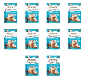 Mokate Cappuccino o smaku kokosowo-czekoladowym 110 g X10