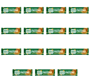Dobra kaloria Baton proteinowy krem orzechowy & sól 45 g X15