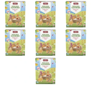 Lambertz Wielkanocne ciastka kruche z lentilkami czekoladowymi DIY 560g X7