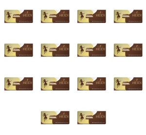 Heidi Multi layer Choco & Waffle 80g X14