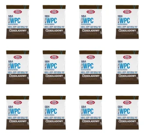 Mlekovita SBA WPC Koncentrat białek serwatkowych czekoladowy 30g X12