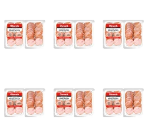 Sucha krakowska z szynki plastry 400 g Olewnik X6