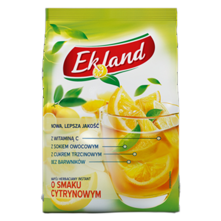 Napój herbaciany instant o smaku cytrynowym Ekland 300 g Napój herbaciany instant o smaku cytrynowym Ekland 300g