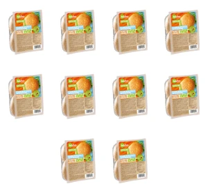 Balviten Bułki hamburgerowe z sezamem 2x70g. Produkt bezglutenowy X10