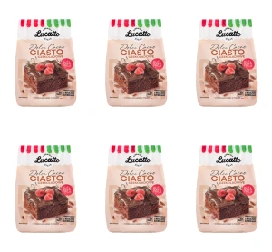 Ciasto czekoladowe Duża Porcja Lucatto 670g X6