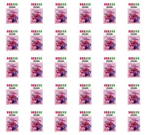 Kisiel owoce leśne z nutką hibiskusa - z kawałkami owoców Lucatto 31,5g X30