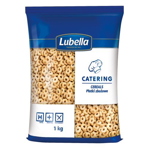 Płatki śniadaniowe kółeczka miodowe Lubella 1kg