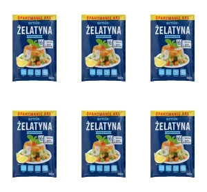 EMIX Żelatyna spożywcza 200g X6