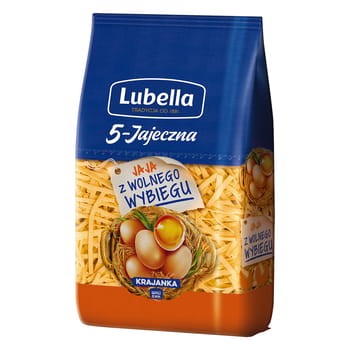 Makaron krajanka 5-jajeczna Lubella 400 g Lubella_Lubella_Jajeczna_5_jaj_Makaron_krajanka_400_g_11405677_0_350_350.jpg