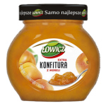 Konfitura extra z moreli obniżonej zawartości cukrów Łowicz 240 g