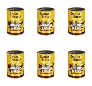 Dolina Noteci Superfood Kangur i Wołowina 400g X6