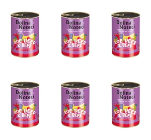 Dolina Noteci Superfood Sarna i Wołowina 400g X6