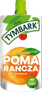 Mus 100% pomarańcza marakuja jabłko banan Tymbark 120 g