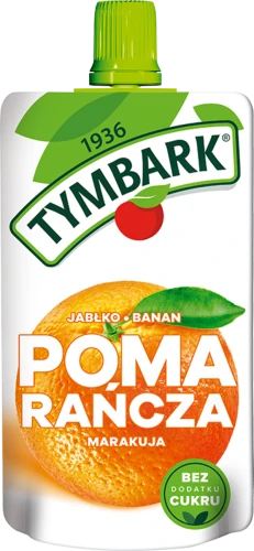 Mus 100% pomarańcza marakuja jabłko banan Tymbark 120g