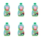 BoboVita Mus jabłko suszona śliwka po 6 miesiącu 100 g X6