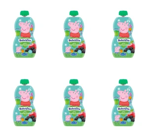 BoboVita Mus jabłko suszona śliwka po 6 miesiącu 100 g X6