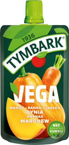 Tymbark Mus mango banan ananas dynia marchew jabłko 100g