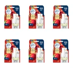 Glade® electric scented oil - Warm Apple Pie™ - elektryczny odświeżacz powietrza 20ml X6