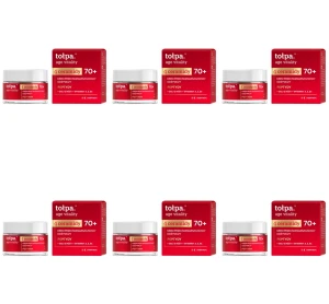 tołpa. age vitality krem do twarzy przeciwzmarszczkowy, odżywczy 70+, 50 ml X6