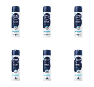 NIVEA MEN Derma Control Defend Antyperspirant Spray 150 ml X6