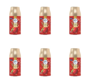 Glade® automatic spray Warm Apple Pie™, zapas do automatycznego odświeżacza powietrza 269ml X6