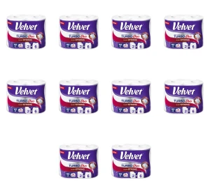 Ręcznik papierowy Velvet Turbo Duo a'2 X10