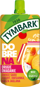 Przekąska na 2 śniadanie jogurt & zboża + owoce sadu Tymbark 100 g