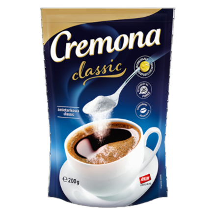 Zabielacz w proszku Cremona Śmietankowa Classic 200 g Zabielacz w proszku Cremona Śmietankowa Classic 200g