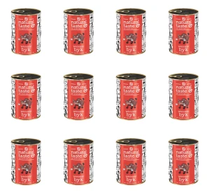 Dolina Noteci Natural Taste Karma dla psa Wściekły Byk 800g X12