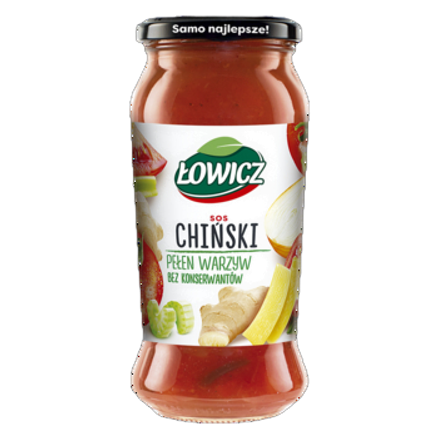 Sos chiński Łowicz 500 g Sos chiński Łowicz 500g