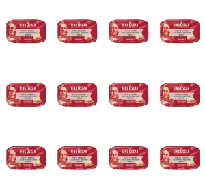 King Oscar Pasta z kawioru i delikatnej wątróbki dorsza 100g X12