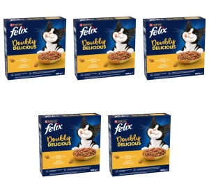 FELIX Doubly Delicious Kurczak 800 g X5