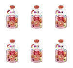 HiPP SMOOTHIE Jabłka-Banany-Truskawki-Porzeczki BIO, po 1. roku, 120 ml X6