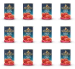 Pulpa Pomidorowa, krojone pomidory w sosie pomidorowym 400g Annalisa X12