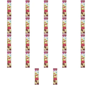 HiPP Batonik Owocowy Przyjaciel Banany-Wiśnie-Jogurt BIO, po 1. roku, 23 g X22