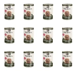 Pan Mięsko Psia Uczta Wieprzowina z jeleniem 400 g X12