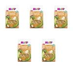 HiPP BIO Crunchy Musli Chrupiące Krokodyle, Jabłko-Cynamon, 300 g X5