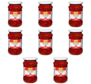 TOPSELLER Papryka Jalapeno czerwona krojona 340 g X8