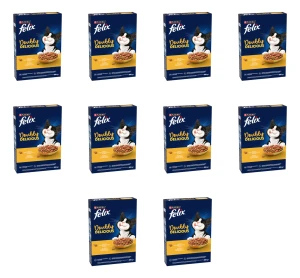 FELIX Adult Doubly Delicious Kurczak 400 g X10